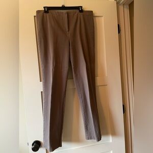 Chico’s Fabulously Slimming pants, size 2 regular length. Dark taupe color